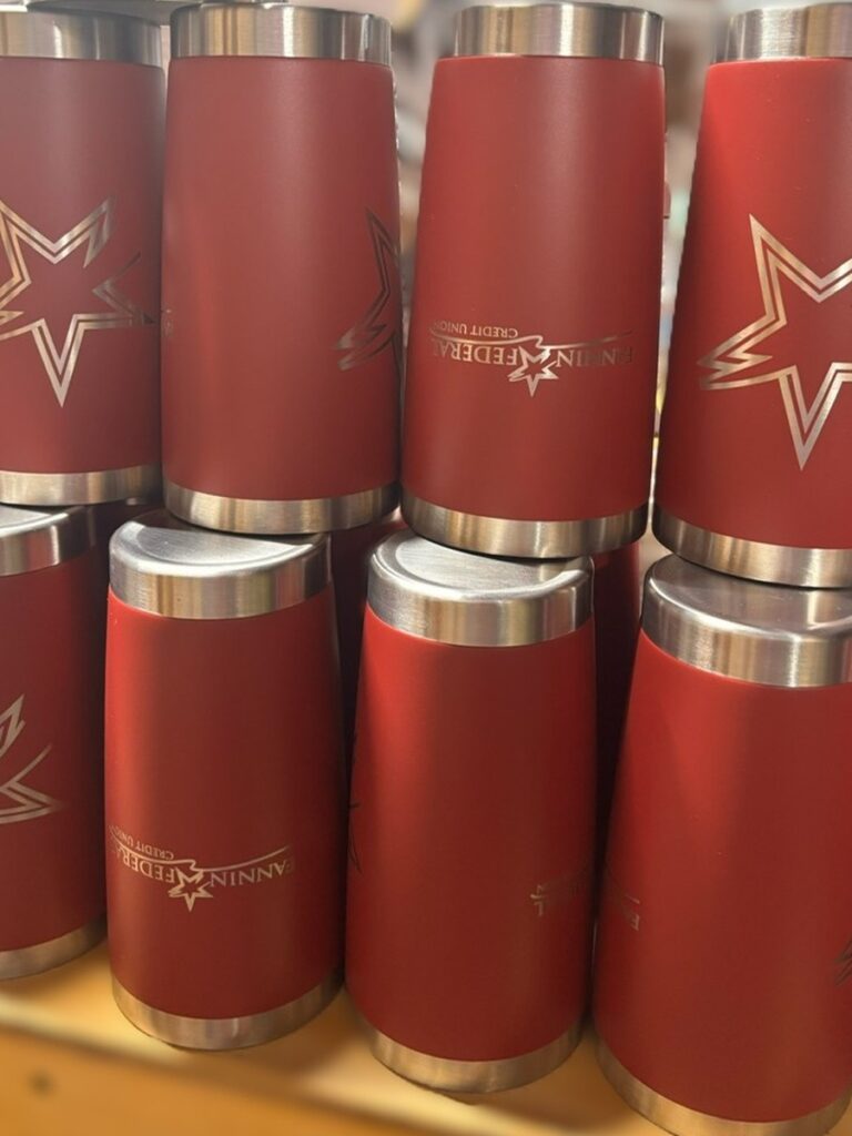 Custom drinkware examples